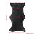 thumbnail image 4 of Kenally Almohadilla de asiento transpirable para motocicleta, cubierta de refrigeración para sillín de motocicleta con correas elásticas, cojín para Accesorios para motos Tipo 4 Kenally VI001597-04, 4 of 6