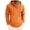 Orange, variant on fatyb Mens Hooded Shirts Button up Long Sleeve Casual Pullover Lightweight Loose Beach Vacation Hoodies