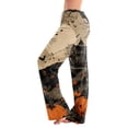 thumbnail image 2 of Satingcolo Halloween Pajamas Women Pumpkin Ghost Skeleton Stretchy Soft Lightweight Orange Pj Pants Halloween Sleepwear S-3XL, 2 of 5