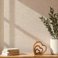 thumbnail image 4 of Wooden Handmade Abstract Sculpture Statue Handcrafted "Hearts of Love" Gift Art Decorative Home Decor Figurine Accent Decoration Artwork Hand Carved, 4 of 5