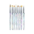 thumbnail image 2 of Teissuly Nail Art Brushes 8PCS Nail Brushes For Nail Art With Nail Liner Brush And Nail Dotting Pens For Home Use, 2 of 9