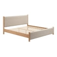 thumbnail image 1 of Cama King Size Hadi Natural Kessa Muebles, 1 of 5