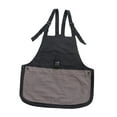 thumbnail image 4 of Elodie Kitchen Apron Front Pocket Multipurpose for Women Men for Shop Cafe Crafting black, 4 of 8
