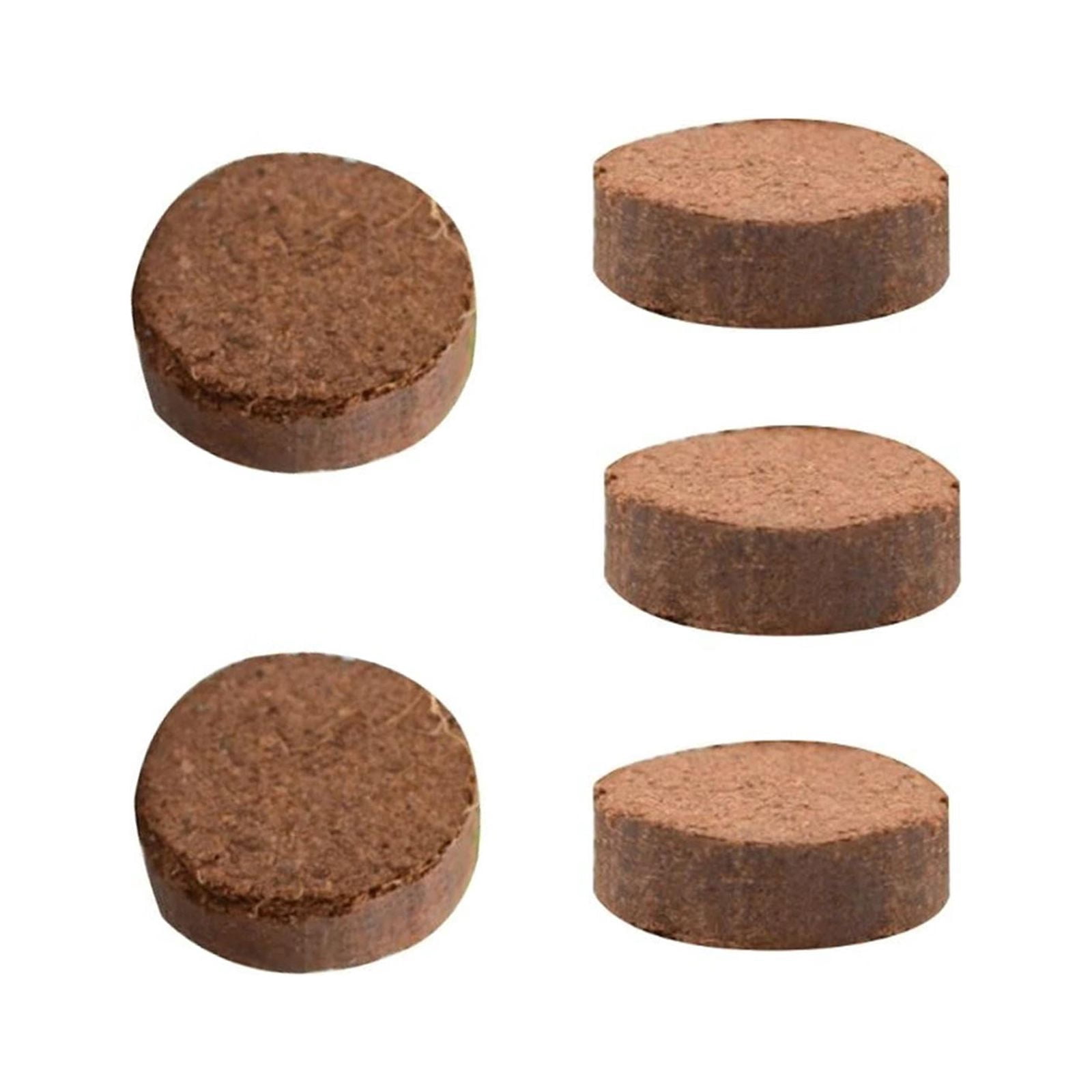 simhoa 3x5Pcs Coconut Pith Block Lightweight Coconut Coir Soil for Home Yard Backyard