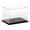 Black Base, variant on Plymor Clear Acrylic Display Case with Black Base, 6" x 4" x 4"