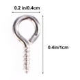 thumbnail image 4 of Eye Screw Hooks Jewelry Eyes Bolt Hook Screws Making Metal Pin Eyelets Bead Tiny Bottles Cork Heavy Duty Bolts Hole Mini, 4 of 8
