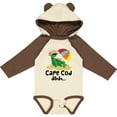 thumbnail image 3 of Inktastic Cape Cod Massachusetts Boys or Girls Long Sleeve Baby Bodysuit, 3 of 5