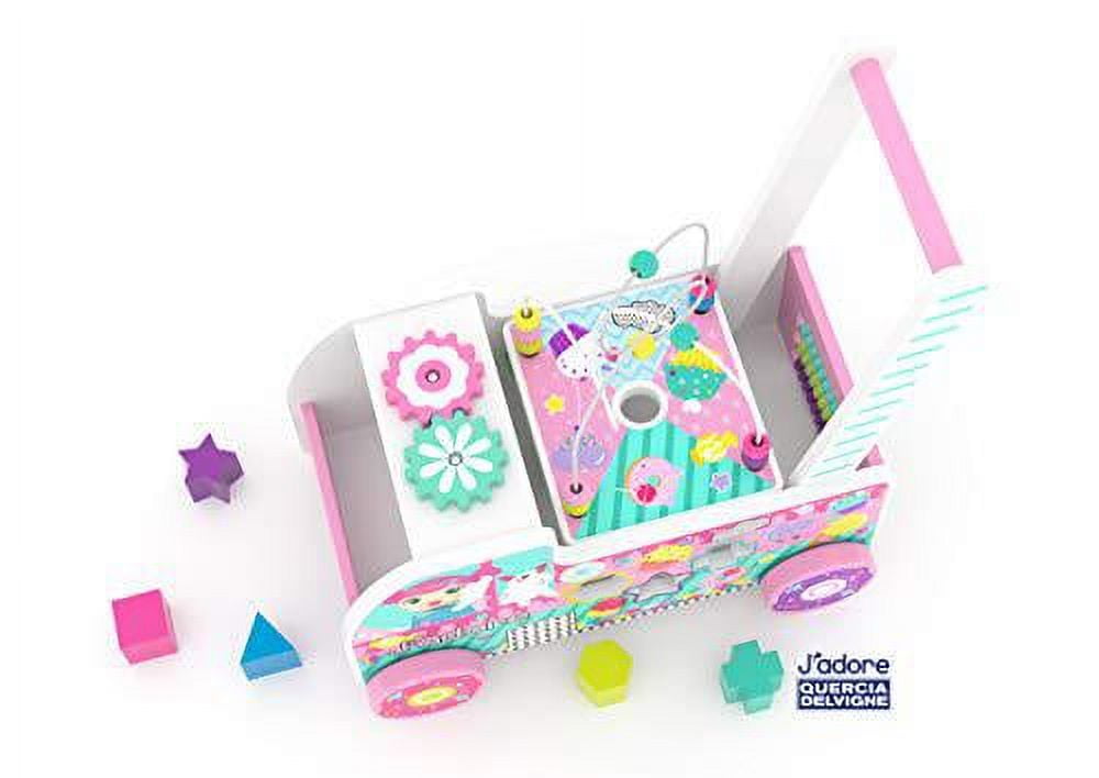 j'adore - wooden cupcake princess activity walker