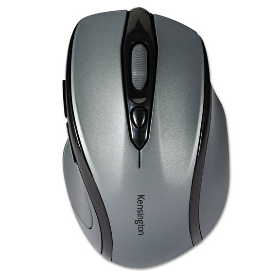 Kensington Pro Fit Mid-Size Mouse K72423AM Graphite Green 1 x Wheel USB RF Wireless Optical 1600 dpi Mouse