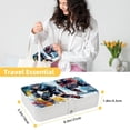 thumbnail image 5 of Ice Hockey PU Leather Jewelry Stand with Removable Compartment and Portable Display Case - Necklace and Travel Organizer, 5 of 6