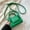 green, variant on Candy Color Shoulder Bags For Women Solid Color Pu Leather Mini Crossbody Bag Casual Female Messenger Handbag Purse Totes Clutch