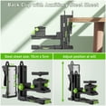 thumbnail image 5 of Fine-tuning Bracket Mount for Laser Level, 360° Multifunctional Magnetic Pivoting Base with Adjustable Spring Clip, 5 of 9