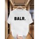 thumbnail image 2 of Camiseta informal de cuello redondo para hombre con estampado de calavera de toro de Wallen, 100 % algodón, tejido de punto ligeramente elástico, corte regular, ideal para verano. Ideal para adultos,, 2 of 6