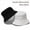 White, variant on Bucket Hat for Women Men Cotton Summer Sun Beach Fishing Cap Reversible Fisherman Hat Packable Sun Travel Cap by Gbobgt Beige M