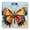 Color1697, variant on High Precision Body Weight Scale Smart Bathroom Scales with Large LCD Display(400lbs),Decorative for Bedroom-Colorful Butterfly On Blue Background
