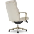 thumbnail image 6 of Scranton & Co Modern Faux Leather Executive Office Chair in Ivory White/Copper, 6 of 12