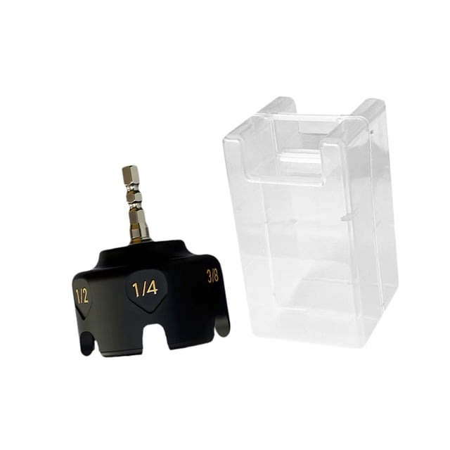Accesorio de llave de vaso portátil, fabricado en aleación de aluminio, para aflojar rápidamente tuercas y tornillos, ideal para aficionados al bricol