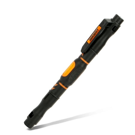 

JAKEMY 3 in 1 Portable Double-head Bits Screwdriver Pen with Magnetic Two Way Slotted and Phillips Bits Screw-driver Bits Screw Driver DIY Tool Kit Maintenance for Glasses Watch Small Appli