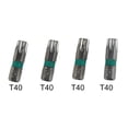 thumbnail image 1 of 4Pcs Magnetic T6-T40 Hex Head Screw Driver Bit 1/4inch Hex Shank 25mm Spanner, 1 of 8