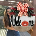 thumbnail image 1 of Halloween Truck Stolen Goods Wreath Doorplate Home Decoration, 1 of 7