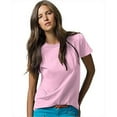 thumbnail image 1 of Hanes 5680 T-Shirt Décontracté pour Femmes, Col Rond, Taille 2, Extra Grand, Rose Pâle, 1 of 1