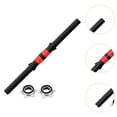 thumbnail image 6 of yotijay Barbell Bar Dumbbells Set Portable Nonslip Grip Sturdy Easy to Install with Nuts Total Length 51cm, 6 of 9