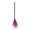 Pink, variant on Witch Broomstick for Halloween Party, 35 Inch Plastic Broom Prop Decor, Party Supplies for Dance Parties, Stage Performances, Photo Booth Use, Halloween Gift (3 Pack)