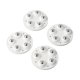thumbnail image 4 of Ruedecillas de repuesto para electrodomésticos de cocina de 4 piezas, ruedecillas giratorias para caja de almacenamiento Rotación de 360°, 4 of 11