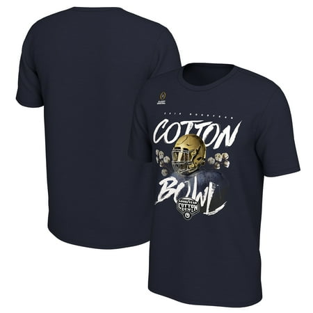 Notre Dame Fighting Irish Nike Youth College Football Playoff 2018 Cotton Bowl Bound Illustrated Helmet T-Shirt - Navy
