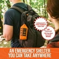 thumbnail image 3 of Tienda de Campaña Emergencia Aislada para Exteriores 2 Personas, Impermeable, Emergencias, con Aislamiento, Incluye Silbato Salvavidas, Antidesgarro, 3 of 5