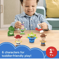 thumbnail image 2 of Fisher-Price Little People Disney Pixar Toy Story 6-Piece Figure Set for Toddlers & Kids, 2 of 5