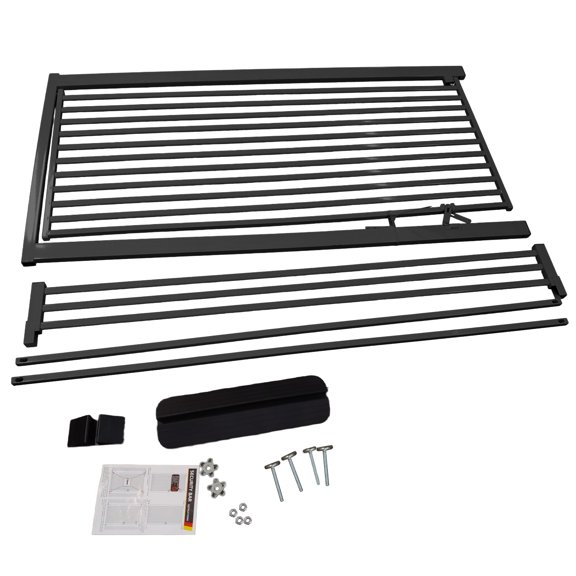 55" Extra Tall Pet Gate for Cat/Dog, 32.68"-38.19" Wide, 1.18" Ultra Narrow Spacing Dog Gate, No Drilling Pressure Mounted Cat Fence Safety Gate for Stairs, Doorways, Hallways-140cm,Black,1