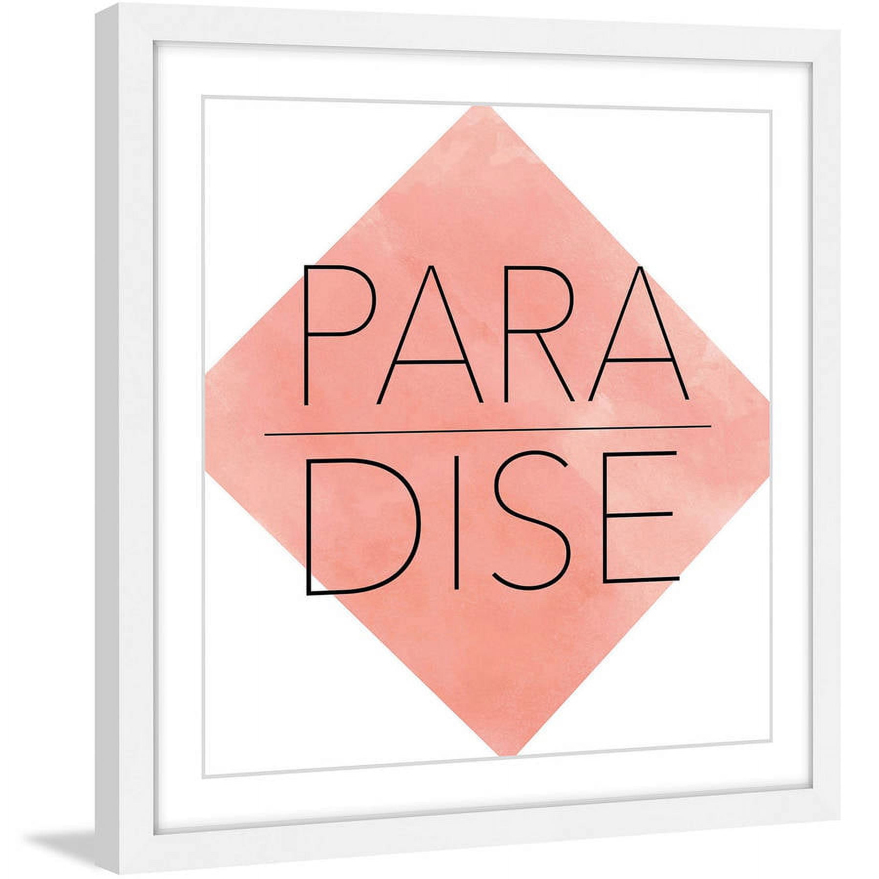 Marmont Hill "Paradise" Framed Painting Art Print