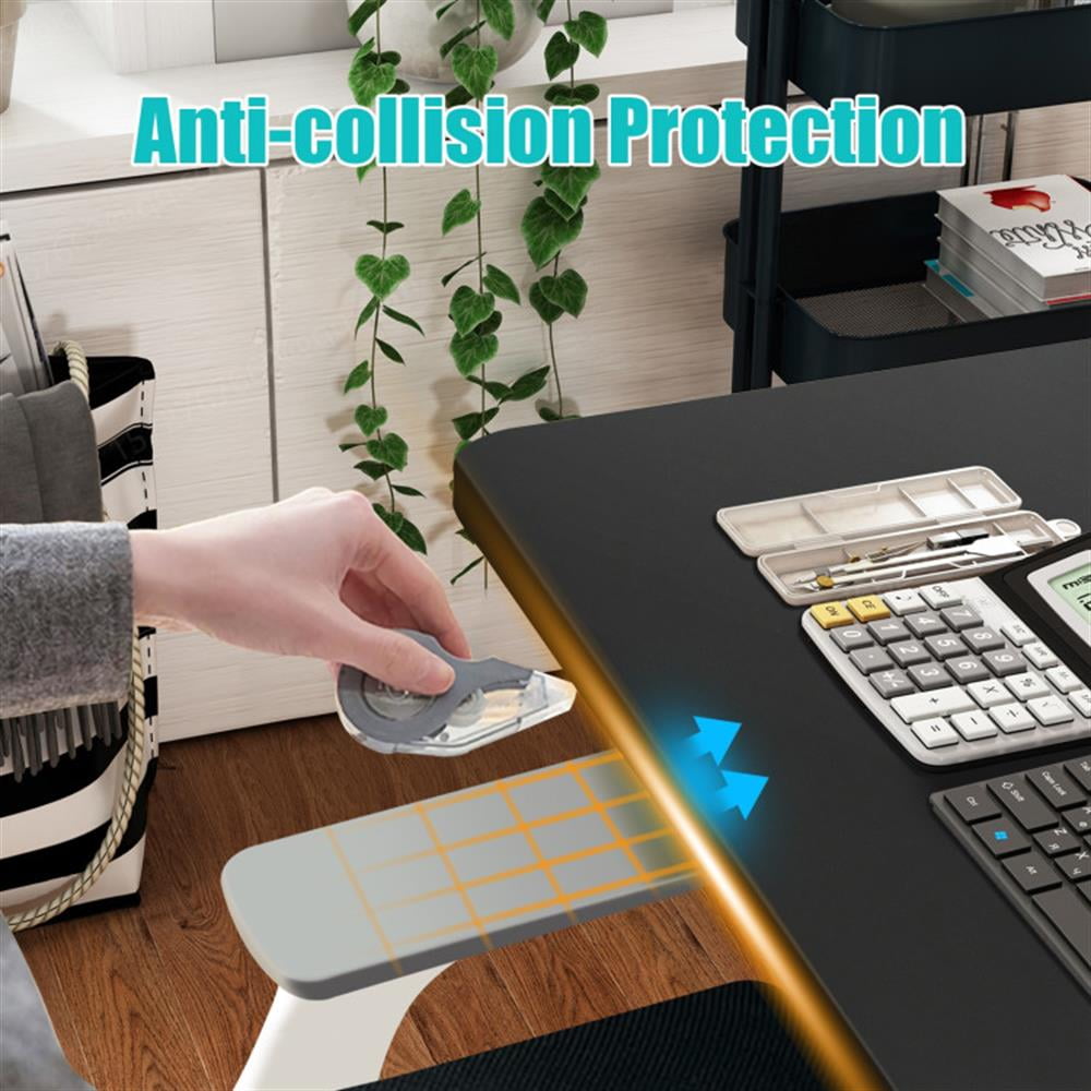 Demi Bonn Electric Height Adjustable Standing Desk with Memory Controller, Small Home Computer Desk Study Writing Table, Black