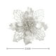 thumbnail image 1 of Flores Artificiales 10 Uds flores artificiales de Navidad colgantes de plástico DIY para suministros de fiestas y vacaciones Sywqhk libre de BPA, 1 of 7
