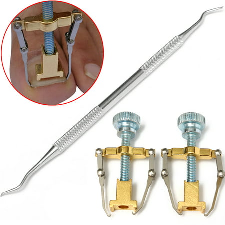 3Pcs/Set Nail Fixer Pedicure Toenail Correction Recover Tool For Ingrown Toe Paronychia (Best Way To Remove Ingrown Toenail)