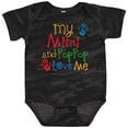 thumbnail image 3 of Inktastic Mimi and Poppop Love Me Boys or Girls Baby Bodysuit, 3 of 5