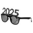 thumbnail image 3 of FONDOTIN 1Set Black Square Frame Eyeglasses New Year Celebration Party Use Eyewear PC, 3 of 6