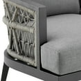 thumbnail image 5 of Zella Outdoor Patio Sofa in Aluminum, 5 of 12