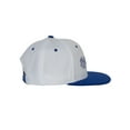 thumbnail image 3 of Top Headwear Los Angeles City Snapback Hat - California 2 Tone Baseball Ball, White/Royal, 3 of 4