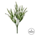 thumbnail image 3 of Vickerman 13" Artificial Cream Blazing Star Bush Pack of 3., 3 of 3