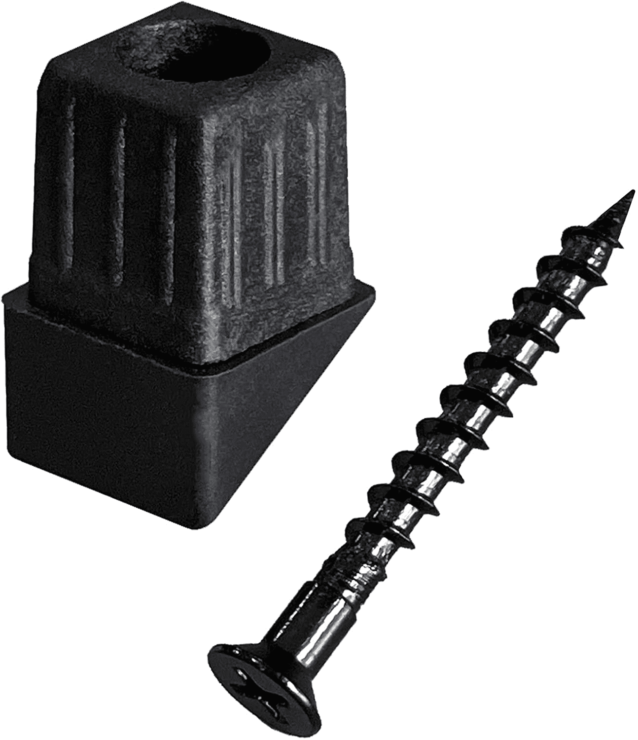 Myard Baluster Connectors with Screws for Deck Handrail Railing Fencing (Qty 50 for 25 Balusters