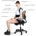 thumbnail image 5 of SHAR Adjustable Back Posture Corrector for Men and Women Shoulder Support Belt, 5 of 5