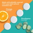 thumbnail image 3 of GuruNanda Uplift Shower Steamers - Infused with Orange & Eucalyptus Essential Oils, 10 Count, 3 of 10