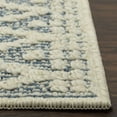 thumbnail image 6 of Mainstays Traditional Blue Diamond High Low Loop Indoor Area Rug, 4' x 5'4", 6 of 8