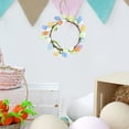 thumbnail image 4 of Iumwxz Easter Eggs Wreath Door Hanging Decoration with Simulated Multicolor Foam Eggs and Rope for Home Holiday Decor 30x30x3cm Durable Reusable for Doors Walls Windows, 4 of 6