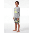 thumbnail image 4 of Reebok Boys Long Sleeve Rashguard with UPF 50+ Protection, Sizes 4-18, 4 of 5