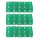 thumbnail image 2 of Dados De Plástico De Colores Transparentes Para Juegos, Compactos Y Portátiles, Material, Diseño Transparente, 30 Uds., 2 of 8