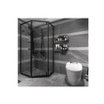 thumbnail image 4 of Set 3 Repisas Esquineras Aluminio Baño Ducha Organizador negro, 4 of 4