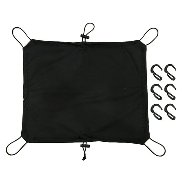 Labymos Motorcycle Rear Shelf Cover Trunk Seat Rear Rack Waterproof Luggage Cover Elastic Motorbike Luggage